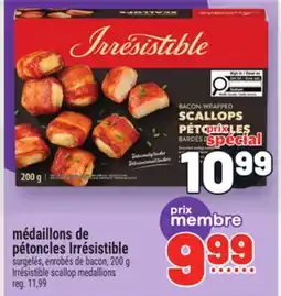 Metro MÉDAILLONS DE PÉTONCLES IRRESISTIBLE offer