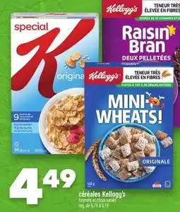 Marche Ami céréales Kellogg's offer