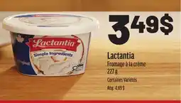 Metro LACTANTIA FROMAGE À LA CRÈME offer