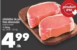 Marche Ami côtelettes de porc frais désossées offer