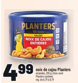 Metro NOIX DE CAJOU PLANTERS | PLANTERS CASHEWS offer