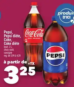 Marche Ami Pepsi, Pepsi diète, Coke, Coke diète offer