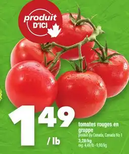 Marche Ami tomates rouges en grappe offer