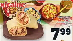Metro BURRITO AU POULET ET FROMAGE |CHICKEN AND CHEESE BURRITO offer