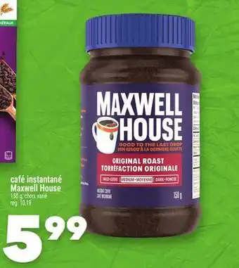 Marche Ami café instantané MaxwellHouse offer