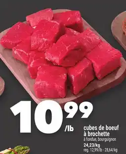 Marche Ami cubes de boeuf à brochette offer