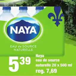 Marche Ami Naya eau de source naturelle offer