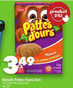 Marche Ami biscuits Pattes d'ours Dare offer