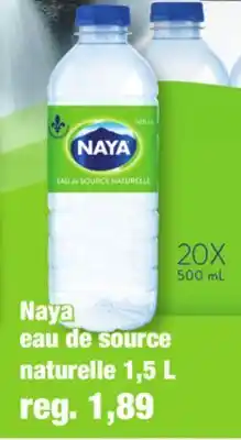Marche Ami Naya eau de source naturelle offer