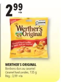 Familiprix WERTHER'S ORIGINAL, Caramel hard candies offer