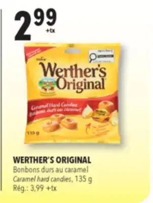 Familiprix WERTHER'S ORIGINAL, Caramel hard candies offer