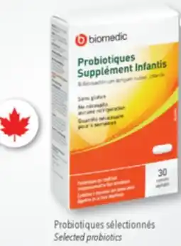 Familiprix BIOMEDIC, Selected probiotics offer