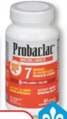 Familiprix Probaclac Adults 7 probiotic strains vegetable capsules 60un offer