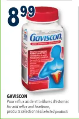 Familiprix Gaviscon extra strength fruit blend chewable tablets 25un offer