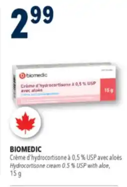 Familiprix BIOMEDIC, Hydrocortisone cream 0.5 % USP with aloe offer