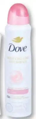 Familiprix Dove Advanced Care dry spray antiperspirant Beauty Finish offer