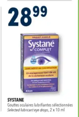 Familiprix Systane Complete twin pack lubricant eye drops offer