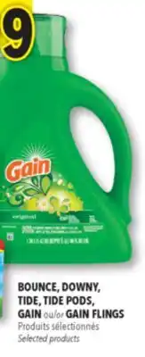 Familiprix Gain Aroma Boost original scent liquid laundry detergent offer