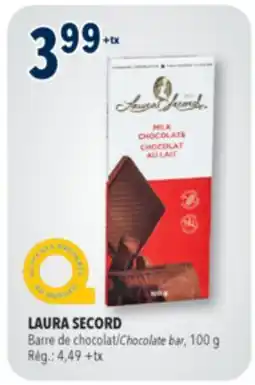 Familiprix LAURA SECORD, Chocolate bar offer