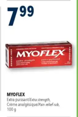 Familiprix Myoflex extra strength pain relief rub offer