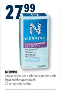Familiprix Nervive nerve relief 30 tablets offer