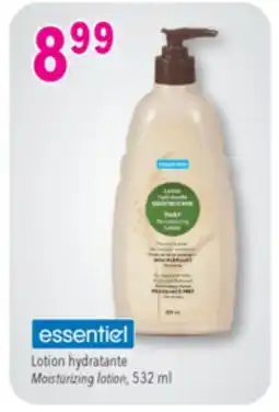 Familiprix ESSENTIEL, Moisturizing lotion offer