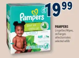 Familiprix PAMPERS, Wipes, recharges selected refills offer