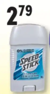 Familiprix SPEED STICK, Selected antiperspirantss or deodorants offer