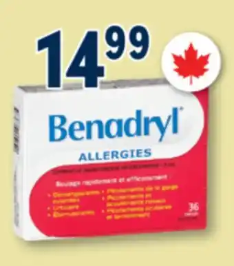 Familiprix BENADRYL Selected products offer