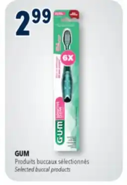 Familiprix GUM Sensitive Clean Technique Quad-Grip toothbrush with cap Ultra Soft offer