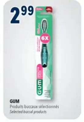 Familiprix GUM Sensitive Clean Technique Quad-Grip toothbrush with cap Ultra Soft offer