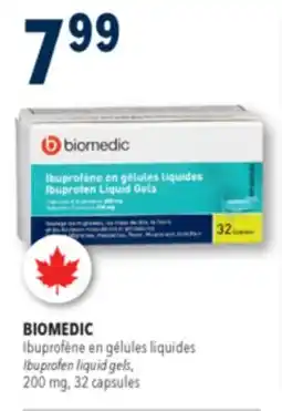Familiprix BIOMEDIC, Ibuprofen liquid gels, 200 mg, 32 capsules offer