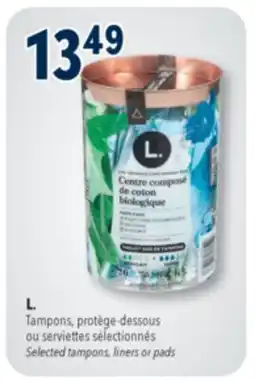 Familiprix L. Organic cotton tampons regular/super 30un offer