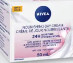 Familiprix Nivea Essentials 24h Moisture Boost + Nourish SPF15 day cream for dry skin 50ml offer
