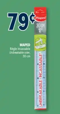 Familiprix MAPED, Unbreakable ruler offer
