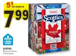 Familiprix SCOTTIES, Tissues, 9 packs offer