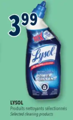 Familiprix LYSOL, Selected cleaning products offer