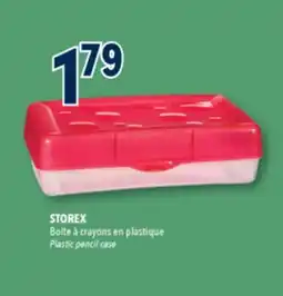 Familiprix STOREX Plastic pencil case offer