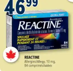 Familiprix REACTINE, Allergy, 10 mg, 84 tablets offer