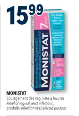 Familiprix MONISTAT, Relief of vaginal yeast infections, selected products offer