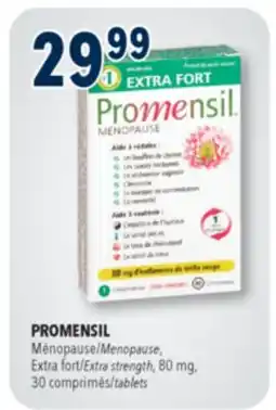 Familiprix PROMENSIL, Menopause, Extra strength, 80 mg, 30 tablets offer
