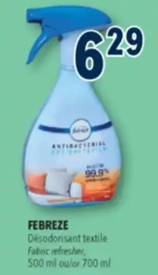 Familiprix FEBREZE, Fabric refresher, 500 ml or 700 ml offer