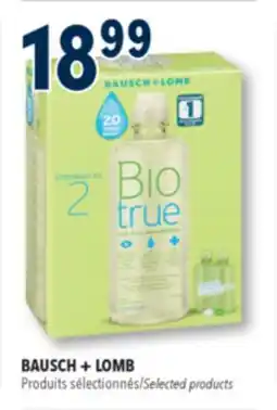 Familiprix BAUSCH + LOMB, Selected products offer