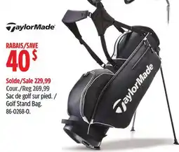 Canadian Tire Golf Stand Bag offer