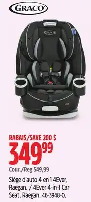 Canadian Tire 4Ever 4-in-1 Car Seat, Raegan offer