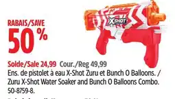 Canadian Tire Zuru X-Shot Water Soaker and Bunch O Balloons Combo offer