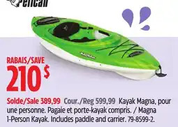 Canadian Tire Pelican Magna 1-Person Kayak offer
