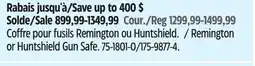 Canadian Tire Remington or Huntshield Gun Safe offer