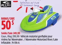 Canadian Tire Fluid Wavemaker Motorized River/Lake Inflatable offer