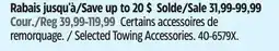 Canadian Tire Selected Towing Accessories offer